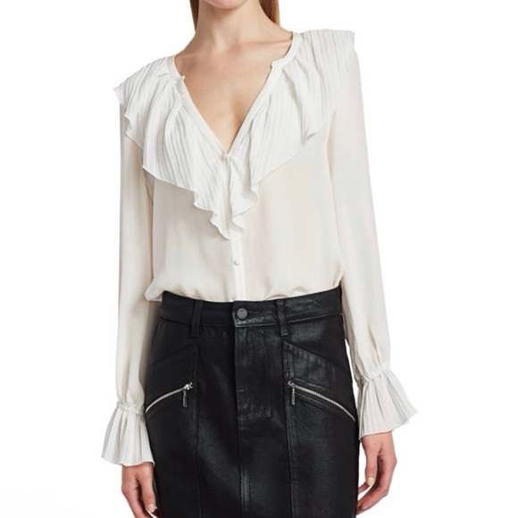 Paige Silk Blouse - Picture 1 of 9